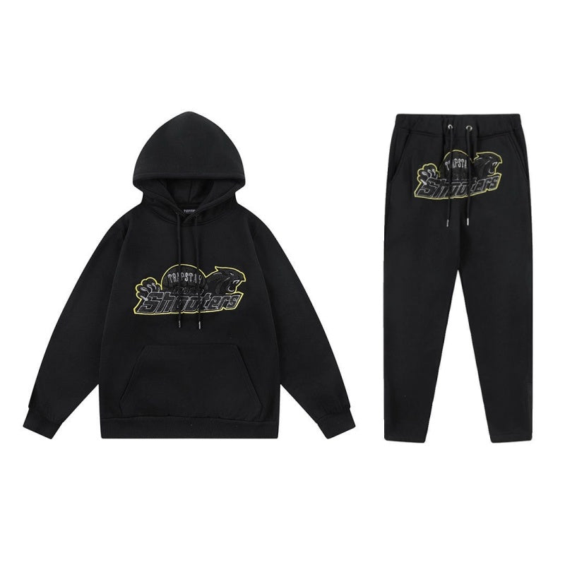 CONJUNTO TRAPSTAR NEGRO / AMARILLO