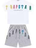 CONJUNTO DE VERANO TRAPSTAR BLANCO " MULTICOLOR "