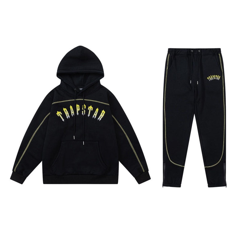 CONJUNTO TRAPSTAR NEGRO / AMARILO