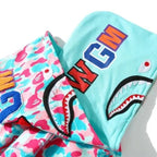 HOODIE BAPE AZUL / ROSA