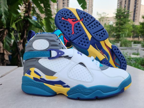 Air Jordan 8 Retro "White aqua"