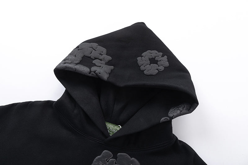 POLERON DENIM TEARS NEGRO / GRIS