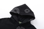 POLERON DENIM TEARS NEGRO / GRIS