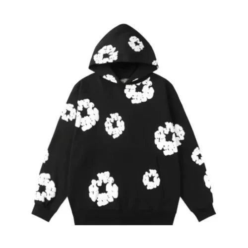 POLERON DENIM TEARS NEGRO / BLANCO