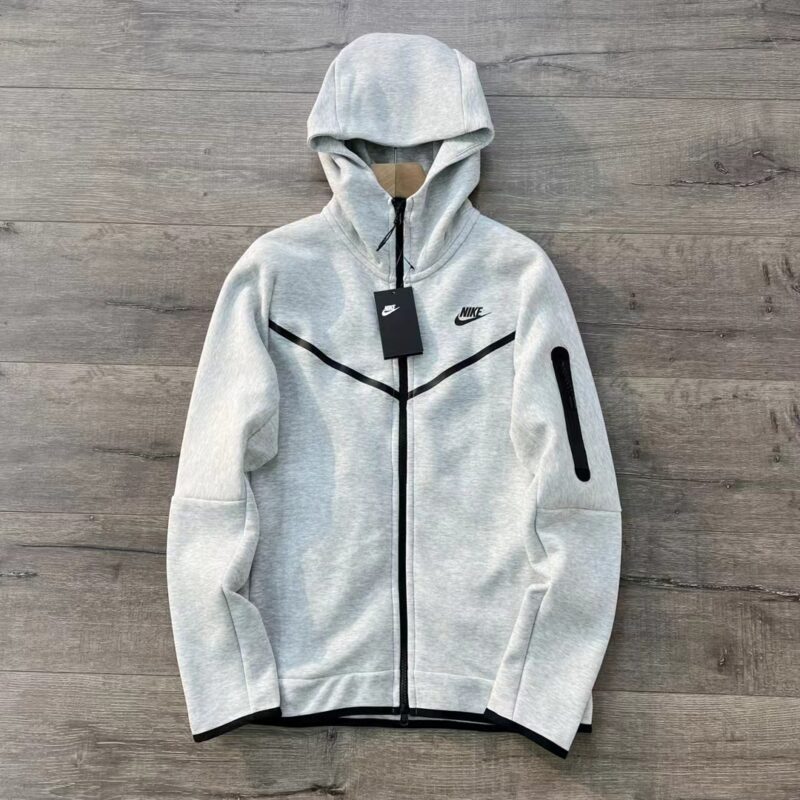 POLERON NIKE TECH FLEECE GRIS