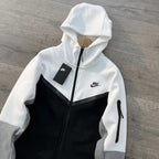 POLERON NIKE TECH FLEECE NEGRO/BLANCO