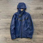 POLERON NIKE TECH FLEECE AZUL OSCURO