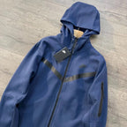 POLERON NIKE TECH FLEECE AZUL OSCURO