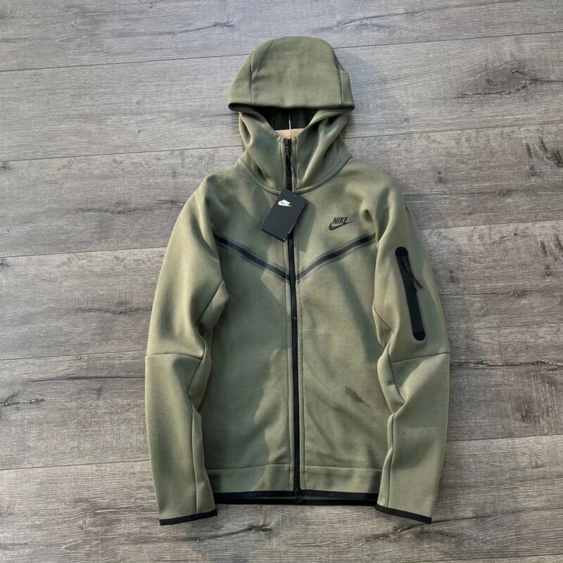 POLERON NIKE TECH FLEECE VERDE