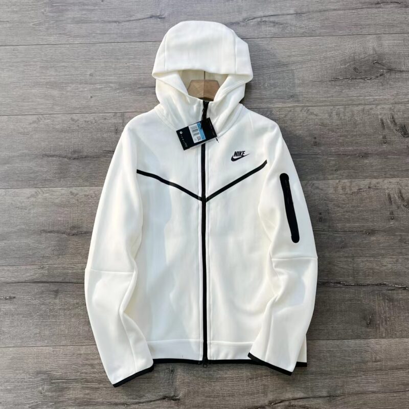 POLERON NIKE TECH FLEECE BLANCO