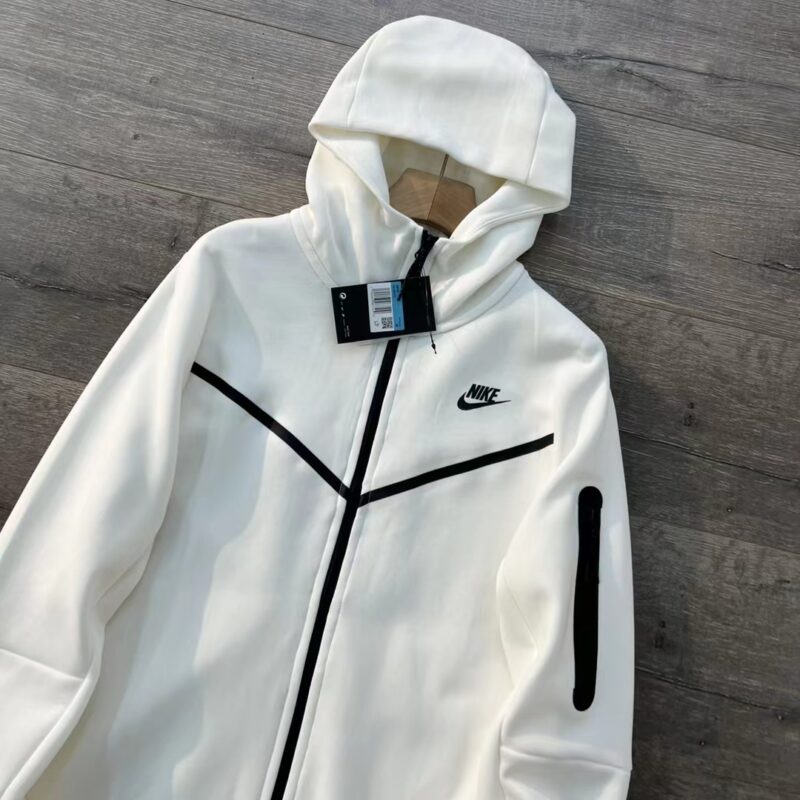 POLERON NIKE TECH FLEECE BLANCO
