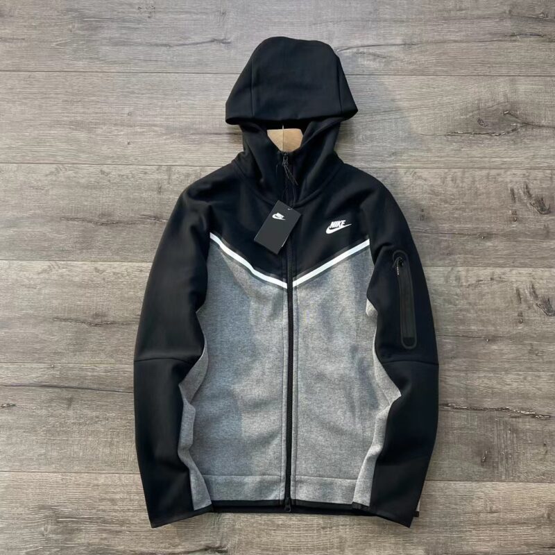 POLERON NIKE TECH FLEECE NEGRO/GRIS