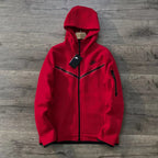POLERON NIKE TECH FLEECE ROJO