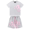 CONJUNTO SYNA WORLD GRIS / ROSA  DE VERANO