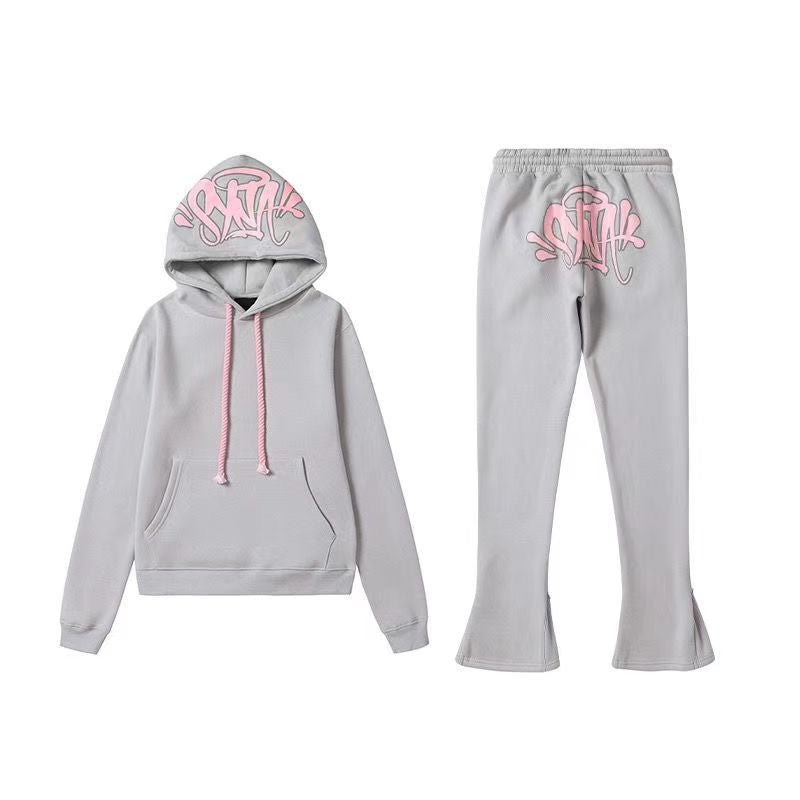CONJUNTO SYNA WORLD GRIS / ROSA