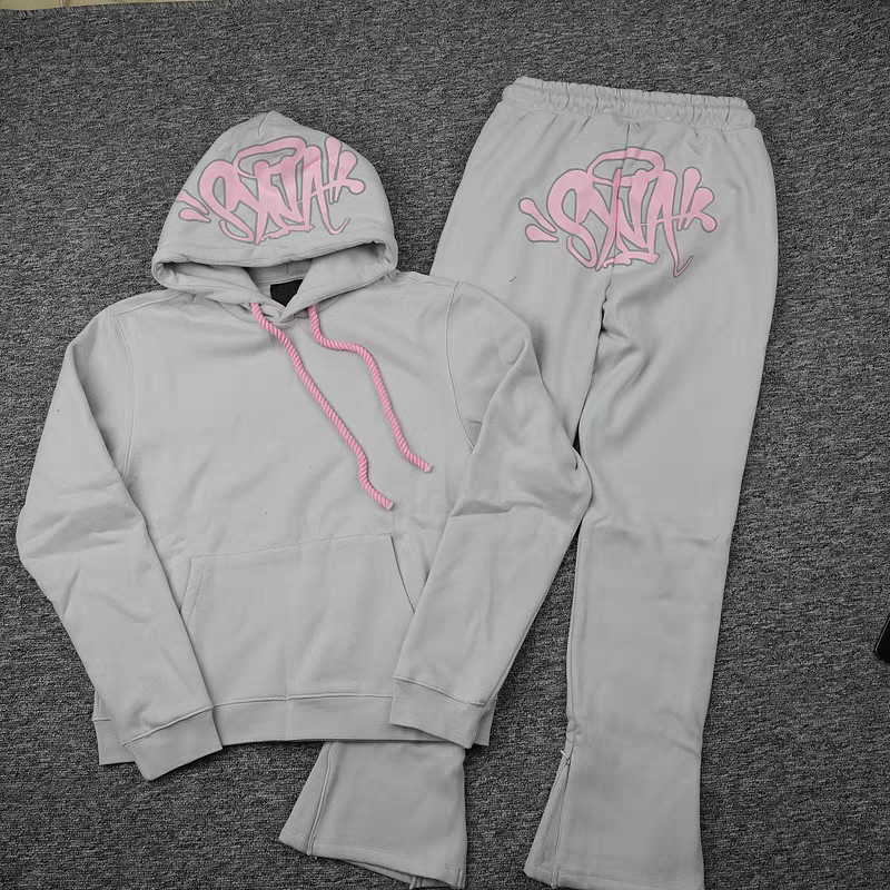 CONJUNTO SYNA WORLD GRIS / ROSA