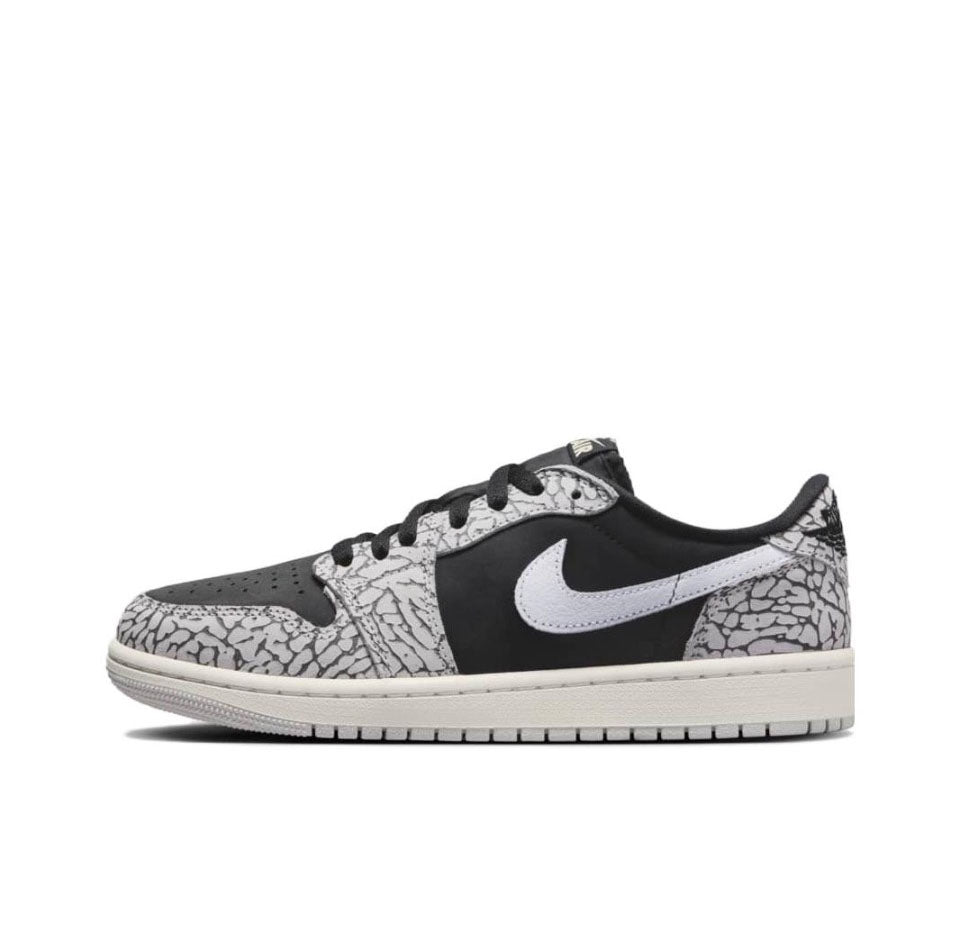 Air Jordan 1 Low OG "Black Cement"