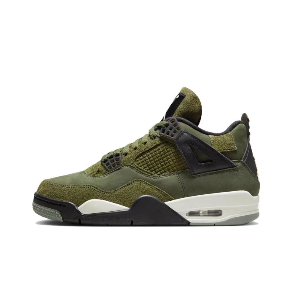 Air Jordan 4 Retro Craft " Medium Olive "