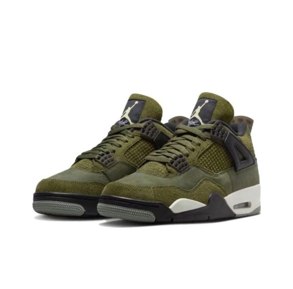 Air Jordan 4 Retro Craft " Medium Olive "