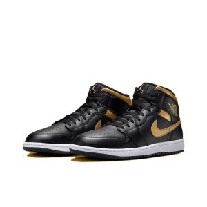 Air Jordan 1 Mid Metallic Golden