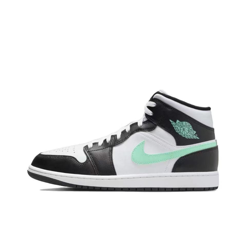 Air Jordan 1 Mid Green Glow