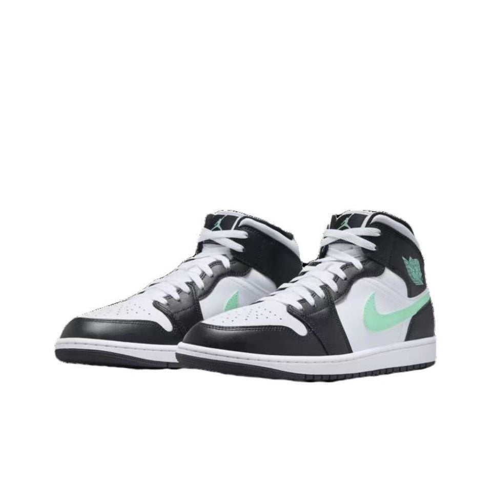 Air Jordan 1 Mid Green Glow