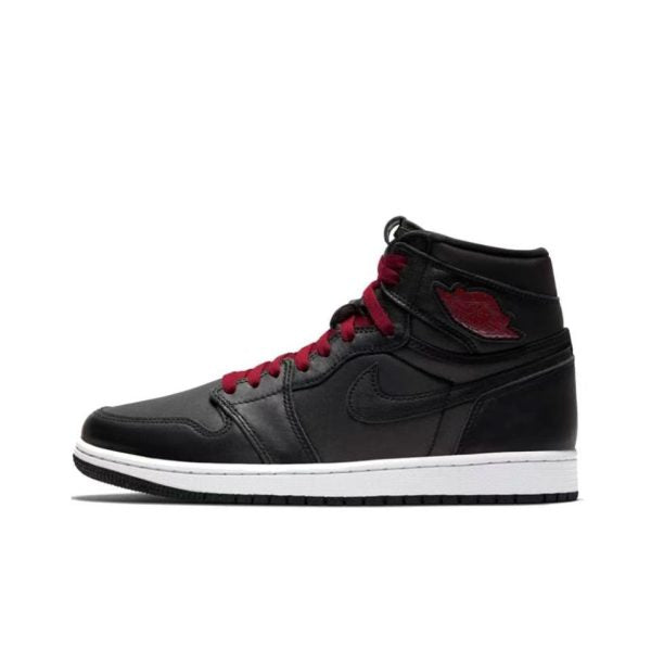 Air Jordan 1 Retro High OG Black Satin Gym Red