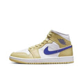 Air Jordan 1 Mid in the "Lemon Wash/Lapis"
