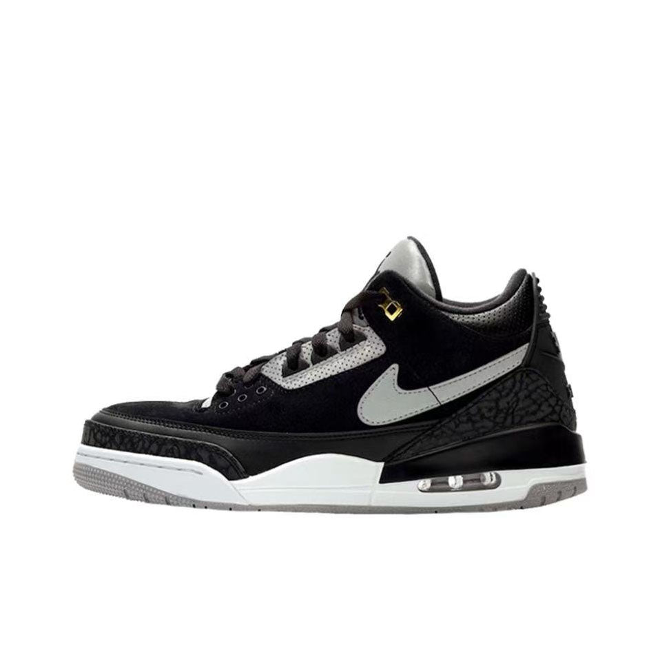 Air Jordan 3 Retro Tinker 'Black Cement Gold'