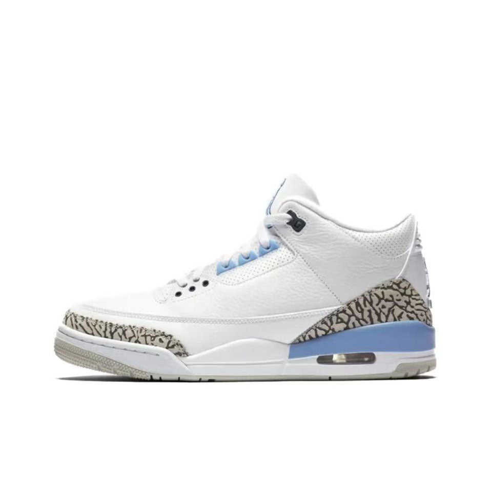 Air Jordan 3 Retro "UNC" White / Blue