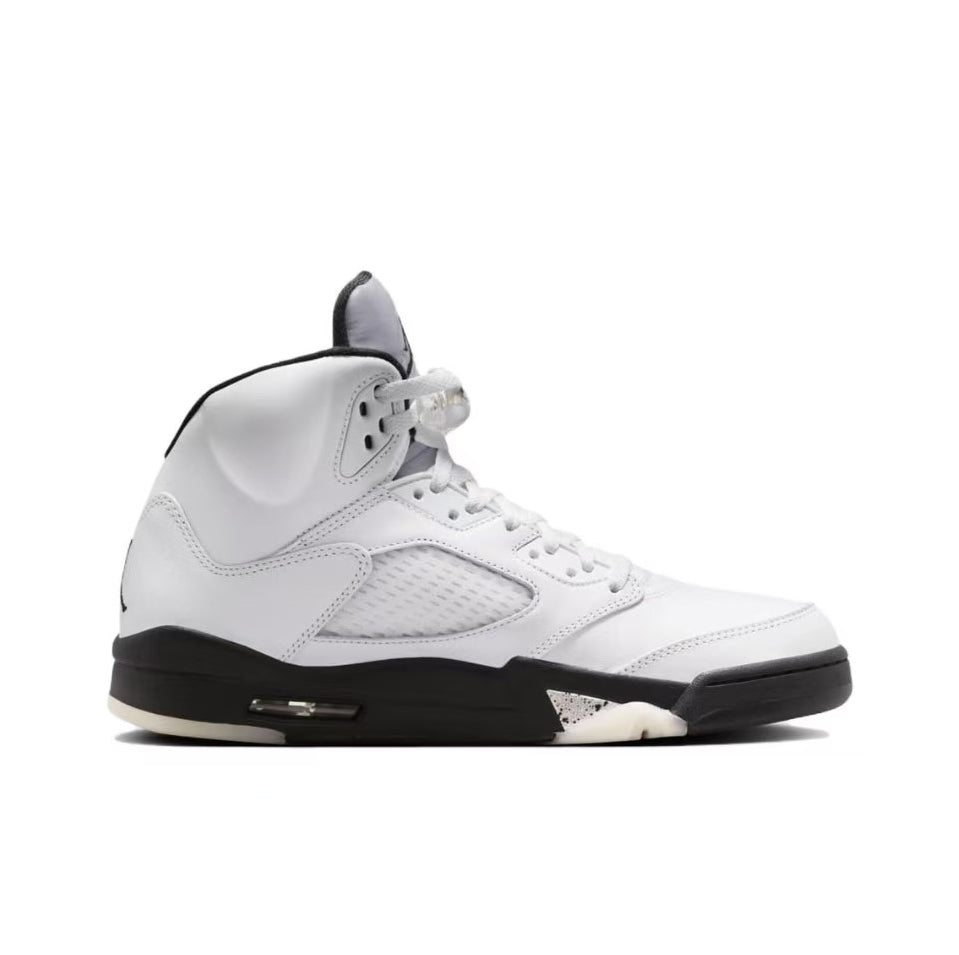 Air Jordan 5 Retro White and Black