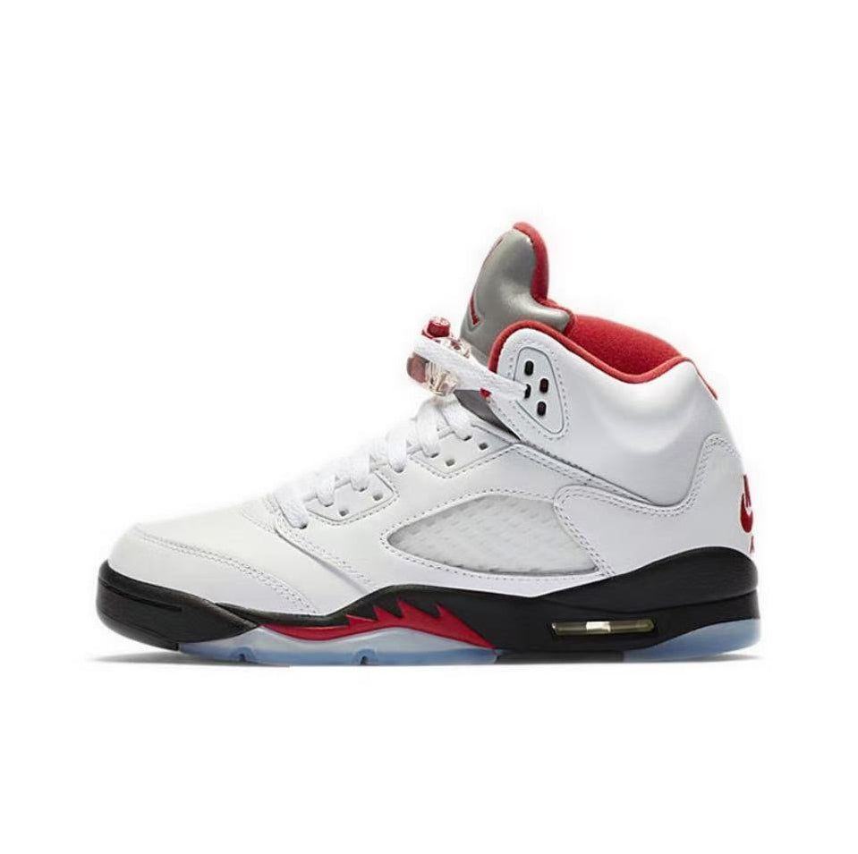Air Jordan 5 Retro Red / White