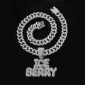 COLLAR " ICE BERRY " CUBANA  VVS