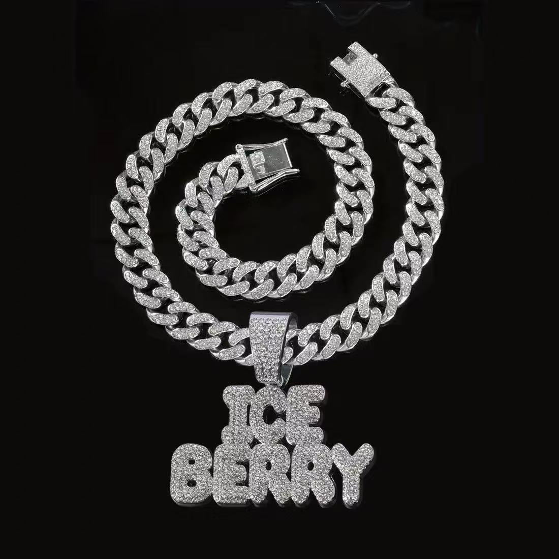 COLLAR " ICE BERRY " CUBANA  VVS