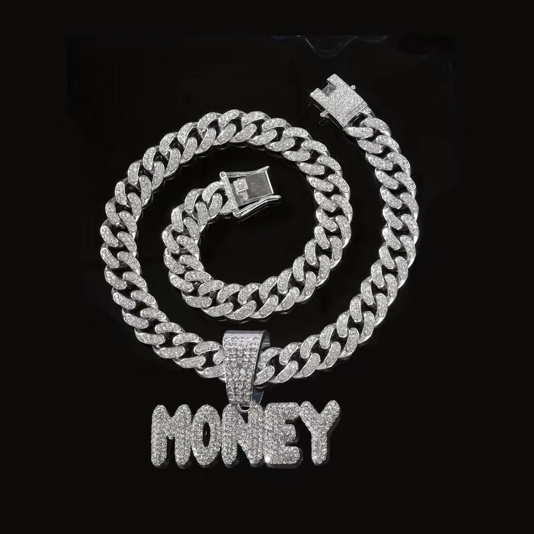 COLLAR "  MONEY  " CUBANA VVS