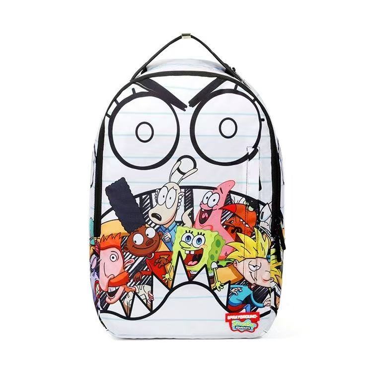 MOCHILA SPRAYGROUND X BOB ESPONJA