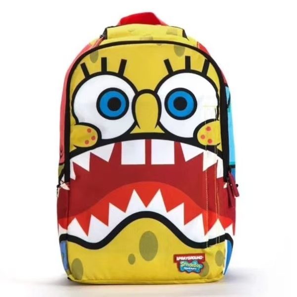 MOCHILA SPRAYGROUND X BOB ESPONJA