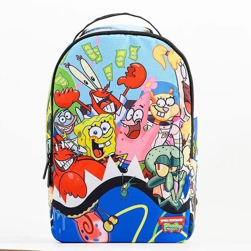 MOCHILA SPRAYGROUND X BOB ESPONJA