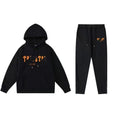 CONJUNTO TRAPSTAR NEGRO " ORANGE VERSION"