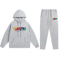 CONJUNTO TRAPSTAR GRIS " MULTICOLOR VERSION "