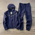 CONJUNTO NIKE TECH FLEECE AZUL OSCURO