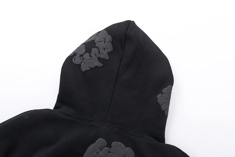 POLERON DENIM TEARS NEGRO / GRIS