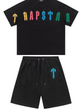CONJUNTO DE VERANO TRAPSTAR NEGRO " MULTICOLOR "