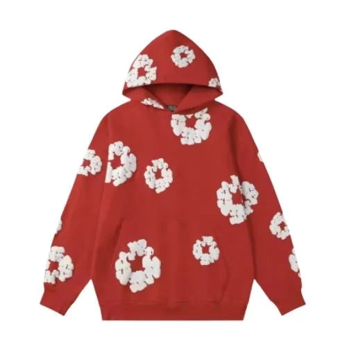 POLERON DENIM TEARS ROJO