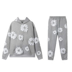 CONJUNTO DENIM TEARS GRIS