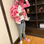 HOODIE BAPE ROSA