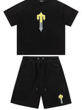 CONJUNTO DE VERANO TRAPSTAR NEGRO / AMARILLO