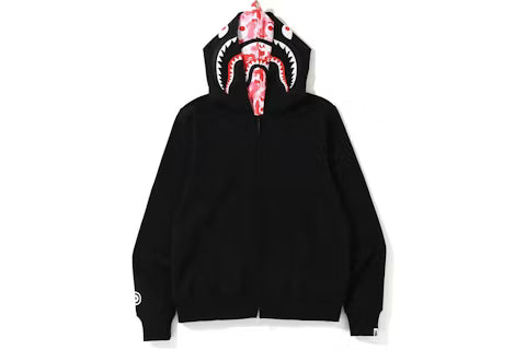 HOODIE BAPE BLACK / PINK