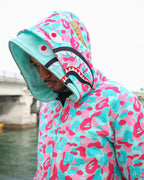 HOODIE BAPE AZUL / ROSA