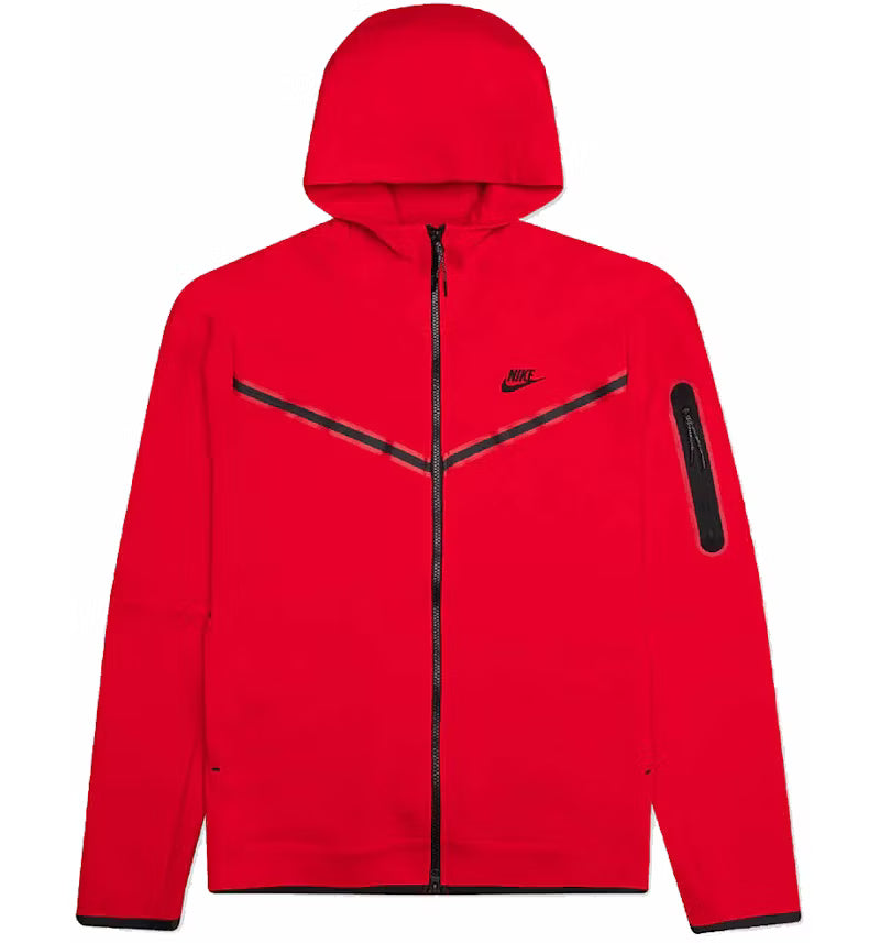 POLERON NIKE TECH FLEECE ROJO